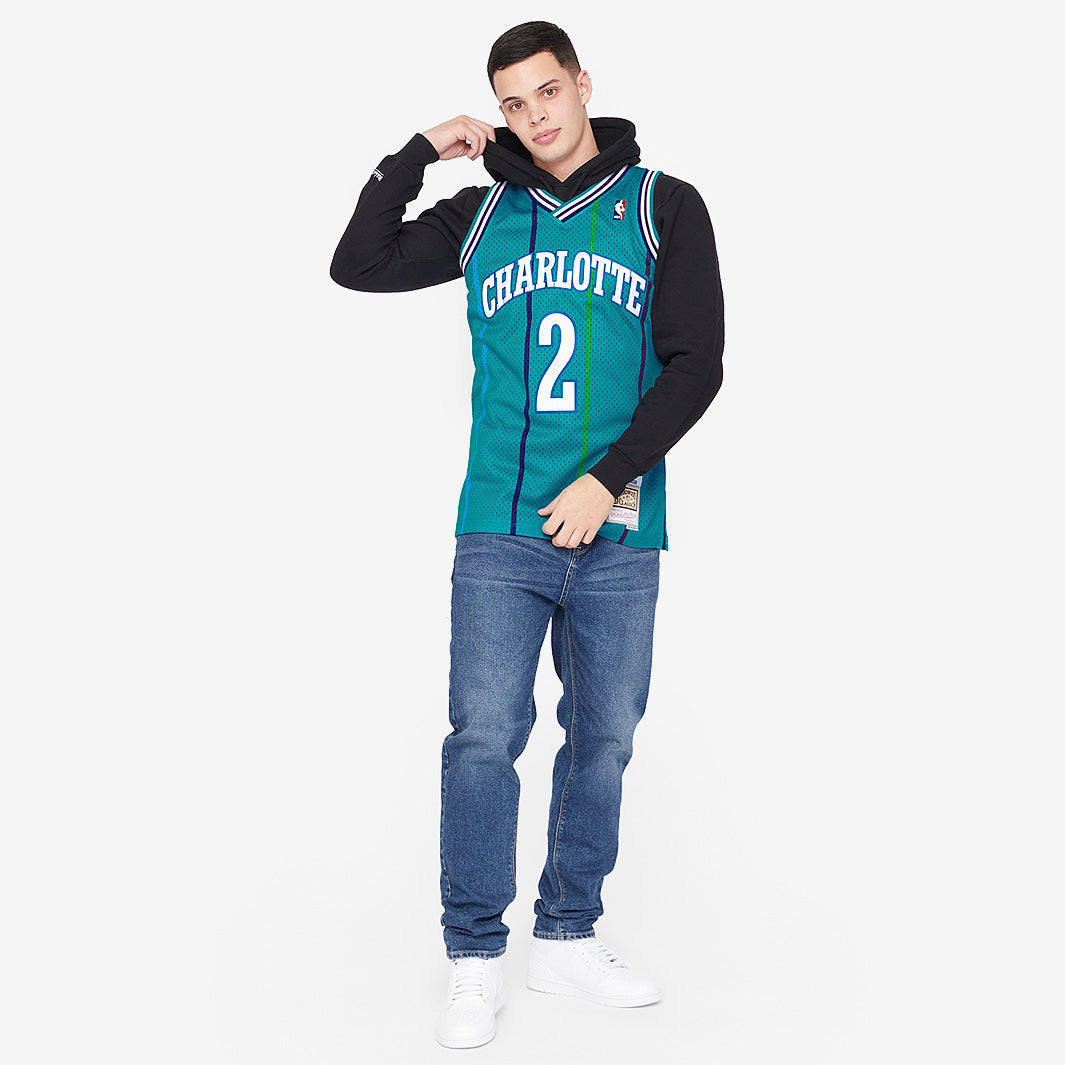 Camisola Charlotte Hornets Larry Johnson Swingman - foto 2