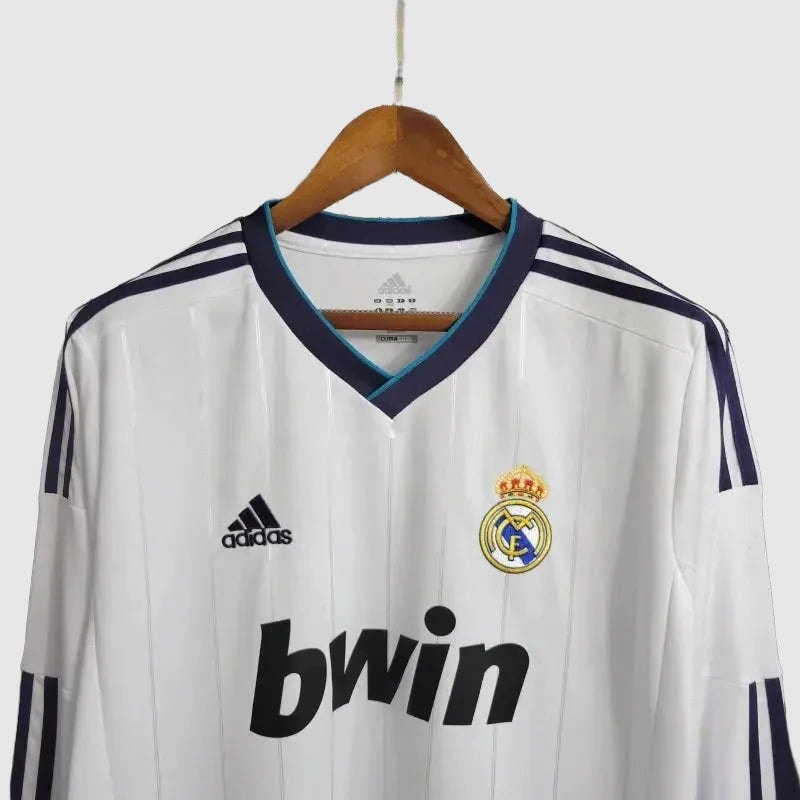 Camisola Retro Manga Comprida Real Madrid Principal 2012/13 - foto 4