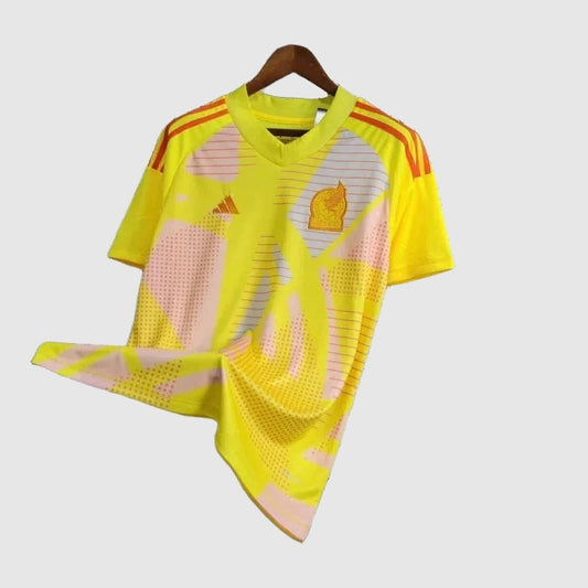 Camisola México Guarda-Redes 24/25 - Amarela e Rosa