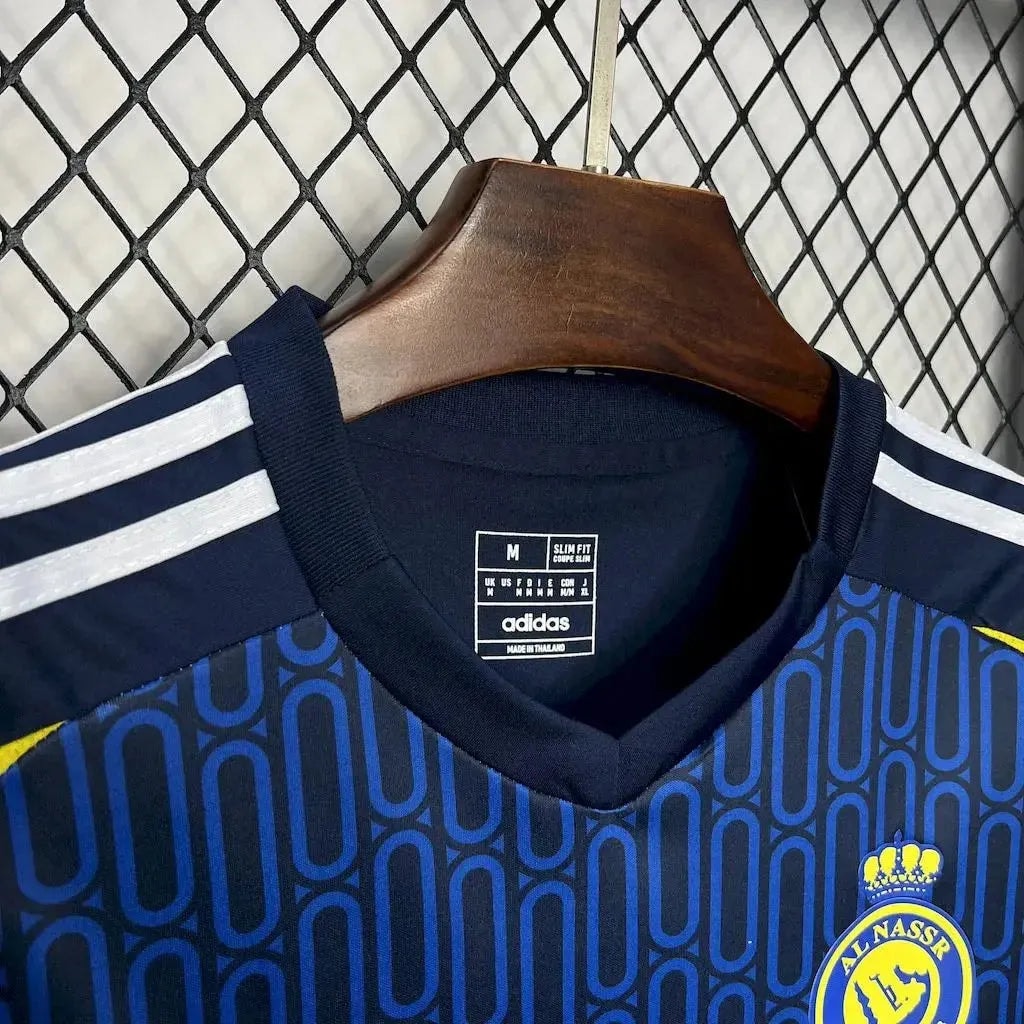Al Nassr Away Jersey 2024/25 - Navy And Yellow - photo 4