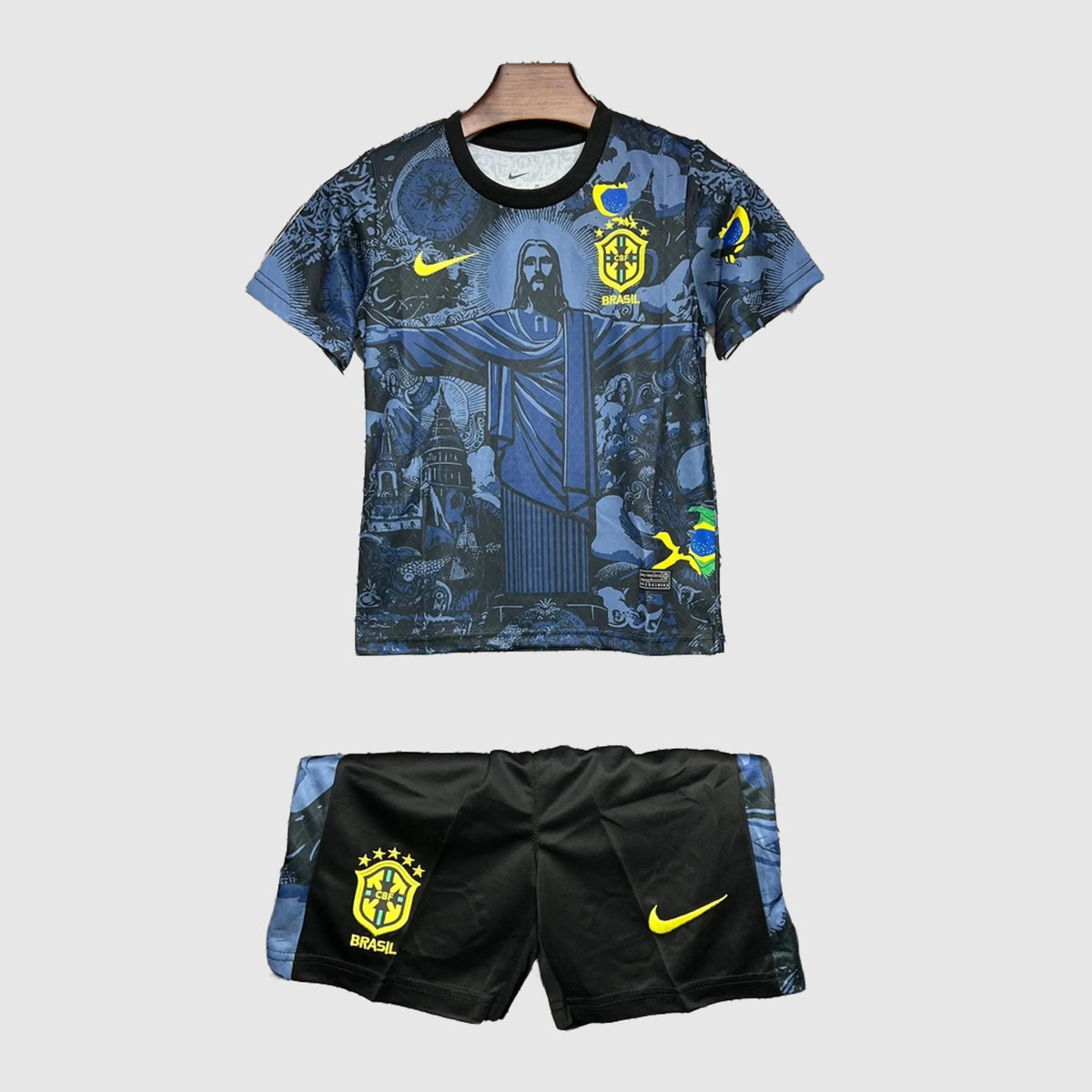 Brazil Cristo Redentor Special Edition Kids Kit - Blue Redeemer Print