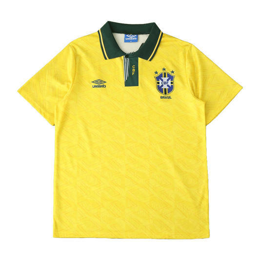 Brazil Retro Home Jersey 1991/93