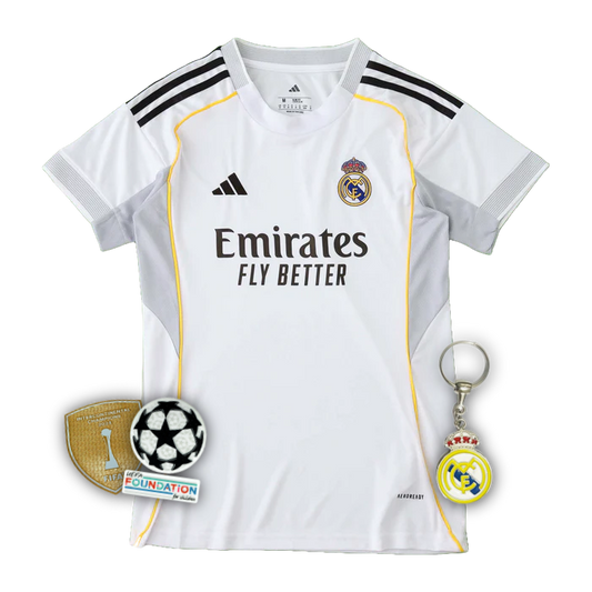 Real Madrid Home Women's Jersey 2025/26