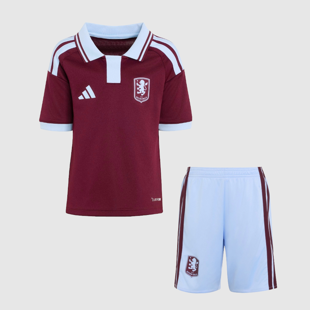 Aston Villa Home Kids Kit 2026/27
