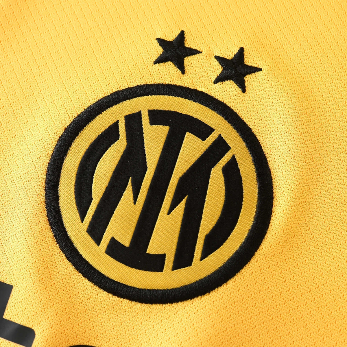 Inter Milan Away Jersey 2024/25 - Yellow Black Print - photo 3