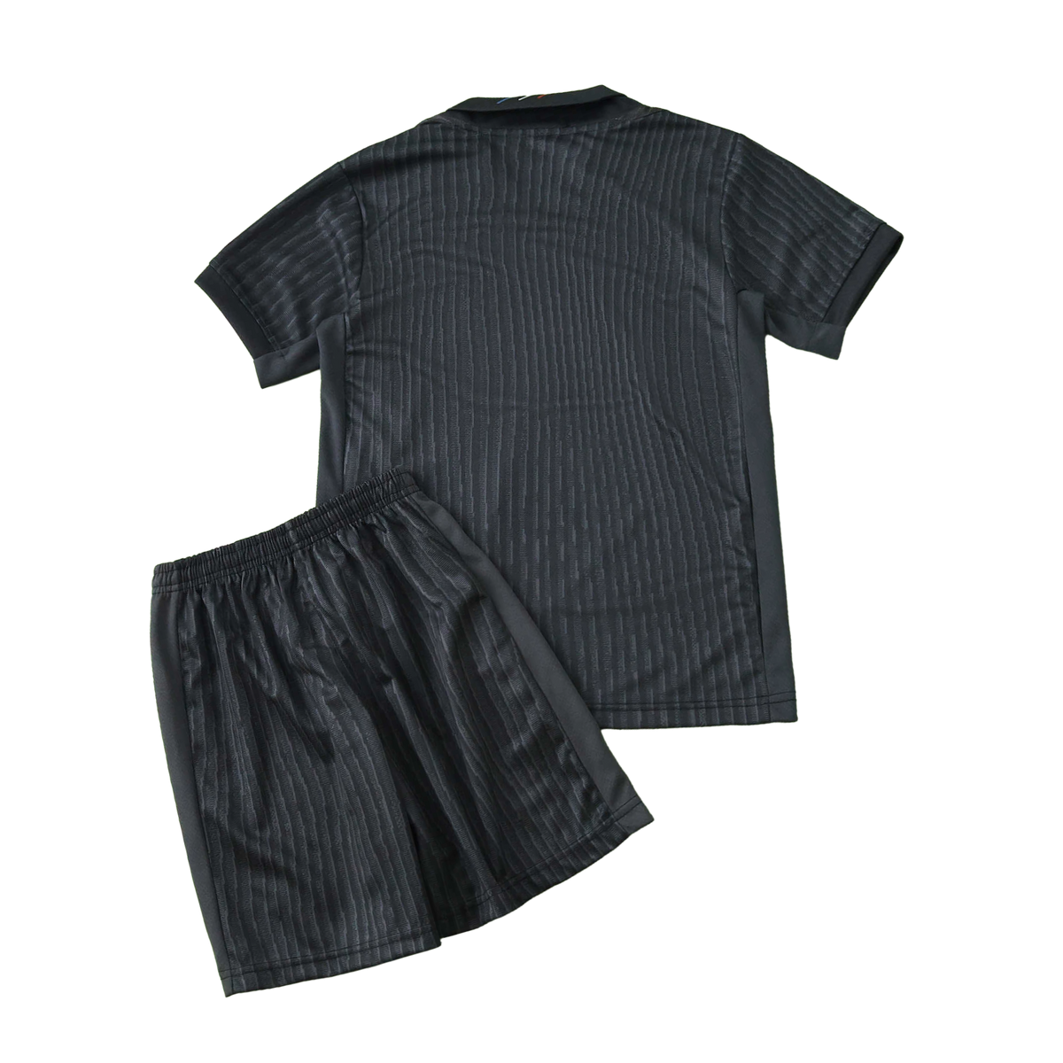 Paris Saint-Germain Fourth Kids Kit 2025/26 - Black Red Stripe - photo 2