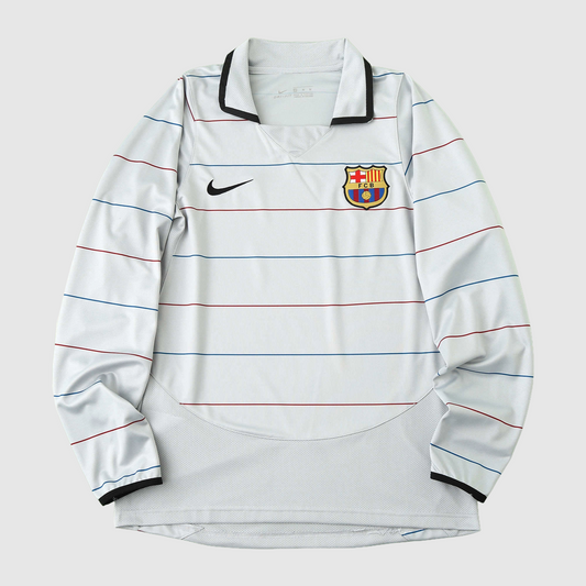 Barcelona Retro Away Long Sleeve Jersey 2003/04