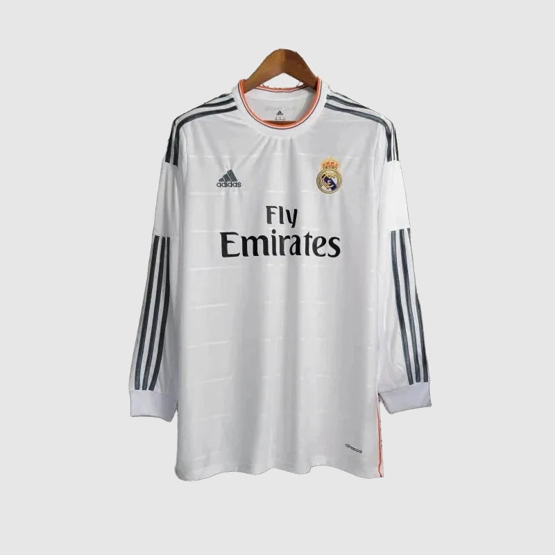 Camisola Retro Manga Comprida Real Madrid Principal 2013/14