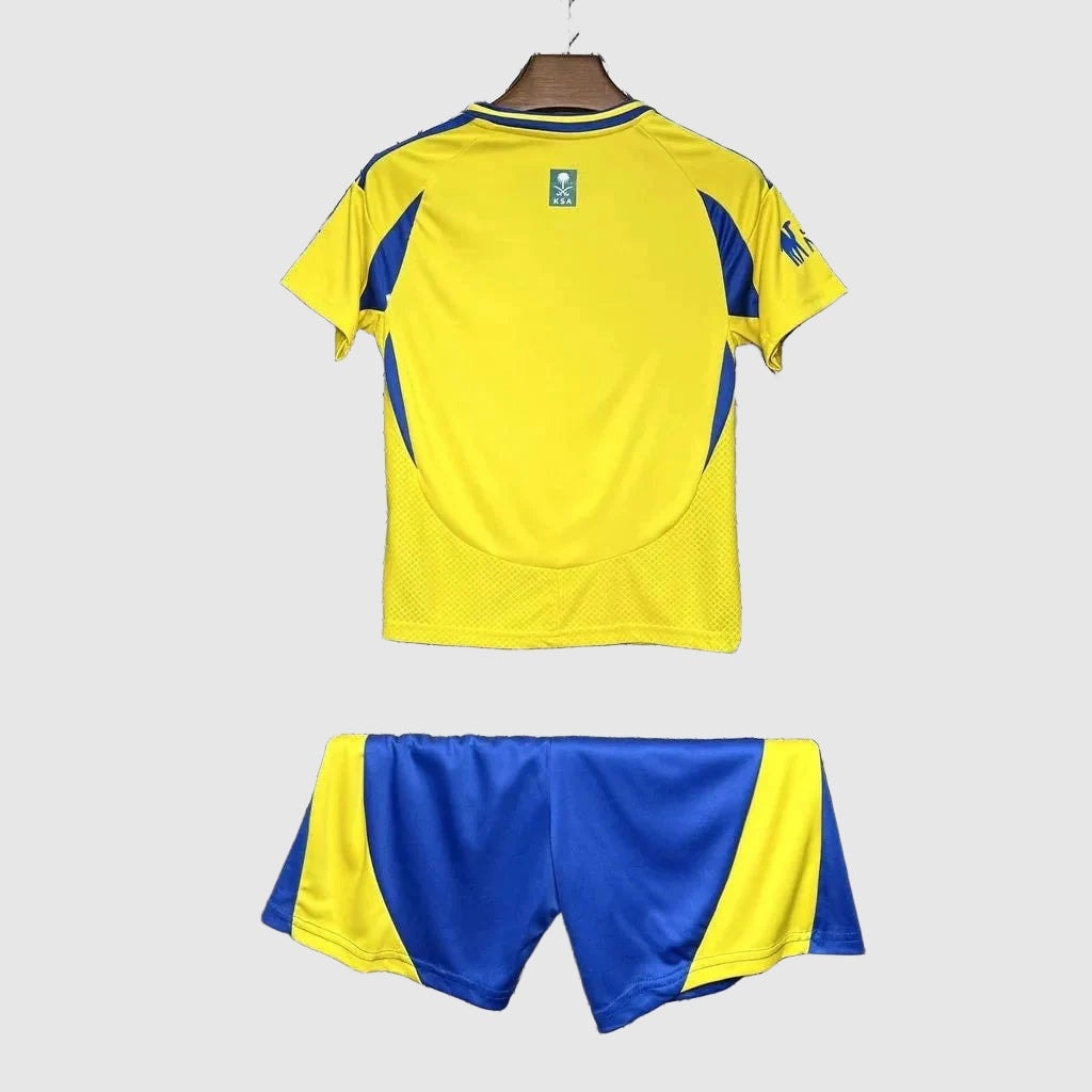 Al Nassr Home Kids Kit 2024/25 - photo 7