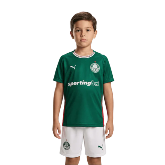 Conjunto Infantil Palmeiras Principal 26/27
