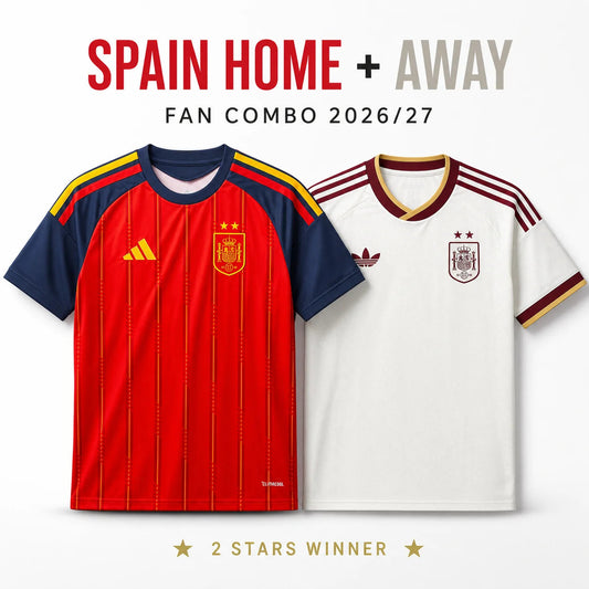 Spain Combo Home and Away 2026/27 Fan Jersey