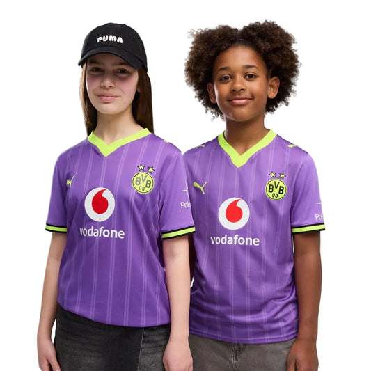 Conjunto Infantil Borussia Dortmund Terceiro Equipamento 26/27