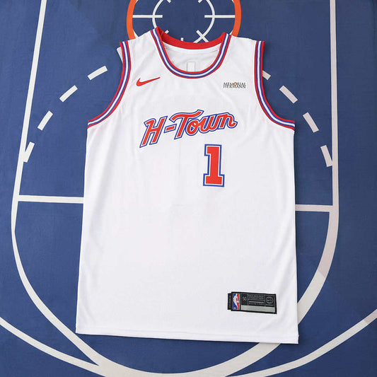 Houston Rockets Jersey 2025/26 - Thompson 1 White