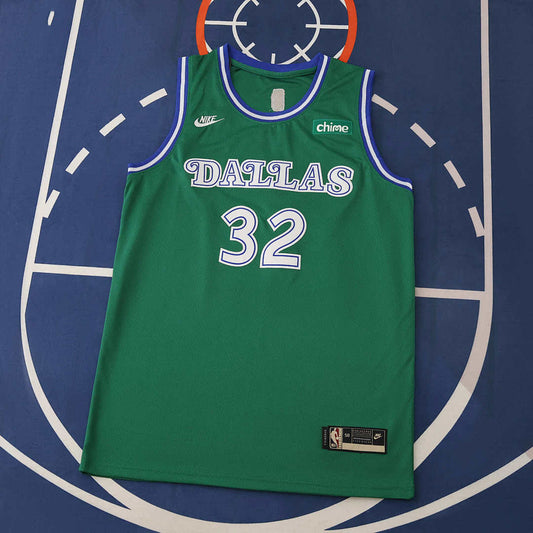 Dallas Mavericks Jersey 2025/26 - Flagg 32 Green Patch