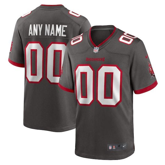Tampa Bay Buccaneers Custom Game Jersey Pewter