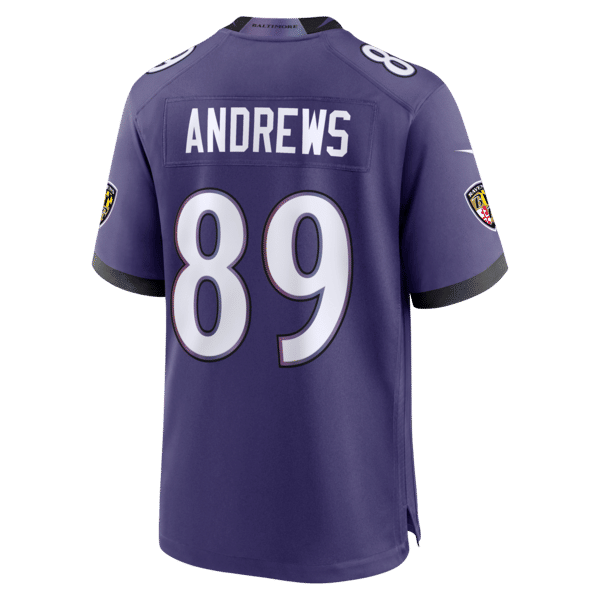 Camisola Baltimore Ravens Mark Andrews Game Roxa - foto 4