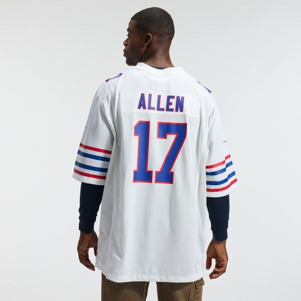Camisola Buffalo Bills Josh Allen Alternate Game Branca - foto 4