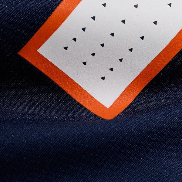 Camisola Denver Broncos Alternate Mile High Collection Game Personalizada Azul Marinho - foto 6