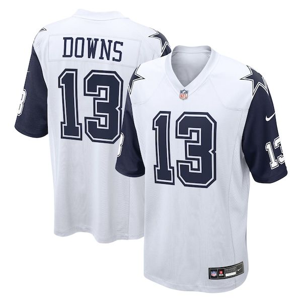 Dallas Cowboys Caleb Downs 2026 Draft First Round Pick No. 11 Game Jersey White