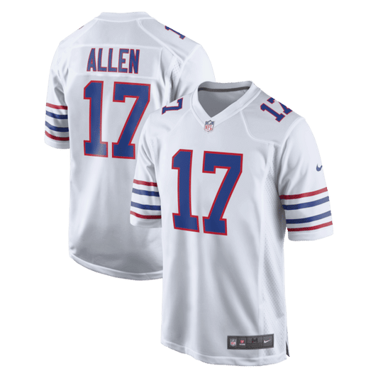 Buffalo Bills Josh Allen Alternate Game Jersey White