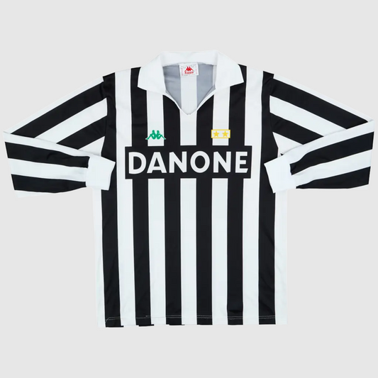 Juventus Retro Home Long Sleeve Jersey 1992/94